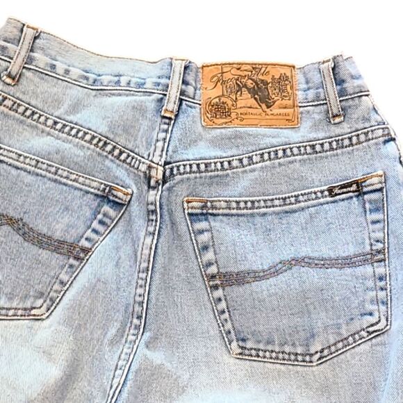 Façonnable Jeans Super High-Rise Straight Light Wash Blue Denim, Soft,  Y2K | 8 - Picture 4 of 12